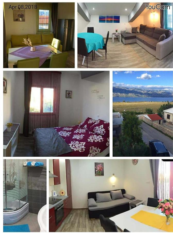 Apartmani Villa Anna Ražanac Buitenkant foto